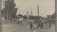 Balbieri&scaron;kio miestelis 1921 m. 