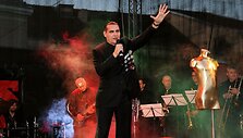 Grupės &bdquo;Antis&ldquo; lyderis Algirdas Kau&scaron;pėdas