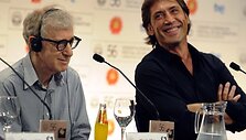 Režisierius Woody Allenas ir ispanų aktorius Javieras Bardemas