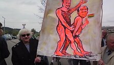 Vytautas &Scaron;ustauskas i&scaron;skleidė ne&scaron;vankų plakatą