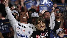 Baracko Obamos ir Sarah Palin kostiumai
