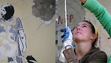 Ruo&scaron;iama bažnyčios instaliacija
