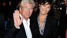 Aktorius Richardas Gere su žmona Carye Lowell
