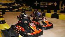 Kartingų trasoje