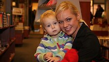 Ingrida Martinkėnaitė su dukra Marija