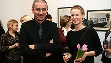 Aleksandras Pogrebnojus su drauge Salomėja