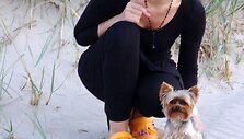 Rasa Martens su &scaron;uneliu Vipuku