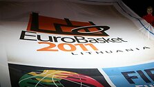 2011 metų Europos vyrų krep&scaron;inio čempionato logotipas