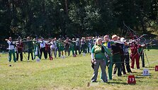 Rugpjūčio 15-16 d. Smiltynėjė vyko &scaron;audymo i&scaron; lanko varžybos.