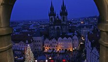 Kalėdinė mugė Prahos senamiestyje
