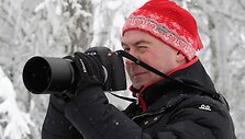 D.Medvedevas kalnuose imasi ir fotoaparato.