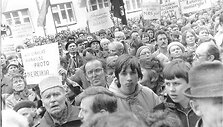 Lietuvos atgimimą liudijantys kadrai