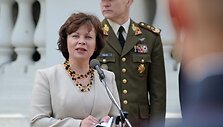 Kra&scaron;to apsaugos ministrės Rasos Juknevičienės žodis