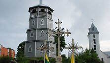 &bdquo;Tauti&scaron;kos giesmės&ldquo;  giedojimas Radvili&scaron;kyje