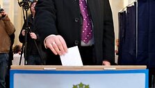 Latvijos ministras pirmininkas Valdis Dombrovskis