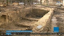 Vilniuje atkastos istorinės smuklės sienos.