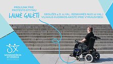 Gegužės pradžioje &ndash; tarptautinės protesto eitynės &bdquo;Laimė GALĖTI!&ldquo;