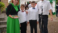 Senosios Varėnos bendruomenės &scaron;ventės dalyviai