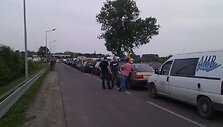 Eilės pasienyje. 