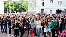 VU paminėjo mokslo metų pradžią. 