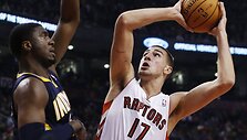 Jonas Valančiūnas pradėjo karjerą NBA: &bdquo;Raptors&ldquo; &ndash; &bdquo;Pacers&ldquo;. 