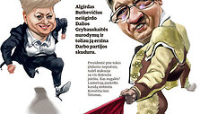 Savaitės dvikova &ndash; Dalia prie&scaron; Algirdą