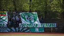 Akimirkos i&scaron; sekmadienį 15 val. Vingio parke vykusių varžybų VMFD ŽALGIRIS &ndash; FK LIETAVA (Jonava).