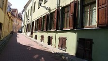 Literatų gatvę siekiama įprasminti menininkų kūriniais ir paversti tikra literatų &scaron;ventovę. 