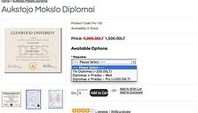 Netikras diplomas