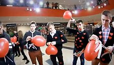 Valentino dienos proga &ndash; studentų flashmobas