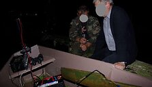 Lū&scaron;ių ežere sulaikyti įžūlūs brakonieriai.