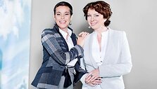 Nomeda Marčėnaitė ir Daiva Tamo&scaron;iūnaitė-Budrė