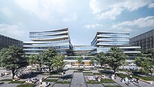 &bdquo;Business Stadium Central&ldquo; vizualizacijos