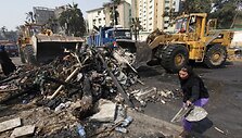 Kairas praėjus dienai po kruvino smurto bangos