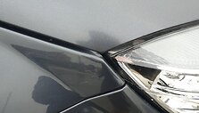 Subraižytas automobilis