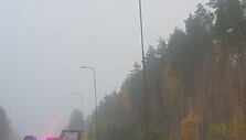Vilniuje degė vilkiko priekaba. 