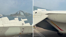 Rusijos naikintuvas &bdquo;Su-57&ldquo;, pirmą kartą nusileido Kinijoje, kur buvo pristatytas Džuhajaus mieste vykstančioje parodoje&bdquo;Airshow China 2024&ldquo;.