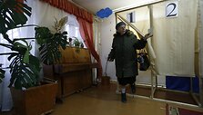 Maskvos kontroliuojamame Kryme &ndash; neteisėtas referendumas.