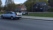 Įvykio vietoje.
