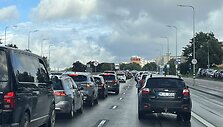 Automobilių spūstys Vilniuje
