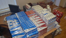 Bute aptikta kontrabandinių cigarečių.
