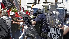 Protestas Atėnuose 