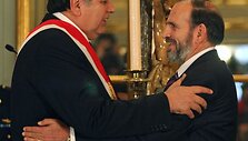 Peru prezidentas A.Garcia ir naujasis ministras pirmininkas Y.Simonas