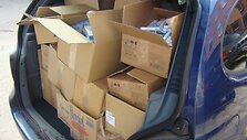 Kelmės rajone įkliuvo kontrabandines cigaretes gabenęs policininkas.