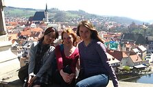 Česk&yacute; Krumlov (Toma pirmoji i&scaron; de&scaron;inės)