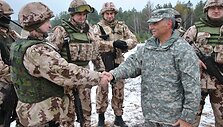 Misijai Afganistane ruo&scaron;iasi i&scaron; Lietuvos ir JAV atstovų sudaryta mokymo grupė