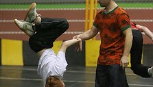 Anot trenerio Jurgio, sunkiausi yra vadinamieji jėgos pratimai.