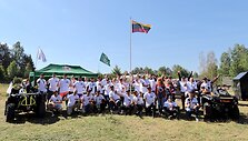 &bdquo;Bekelės vilkų&ldquo; žygis keturračiais po Lietuvą