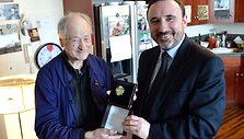 Jonas Mekas ir Arūnas Gelūnas