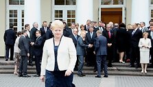 Dalia Grybauskaitė su Lietuvos ambasadoriais užsienio &scaron;alyse 
